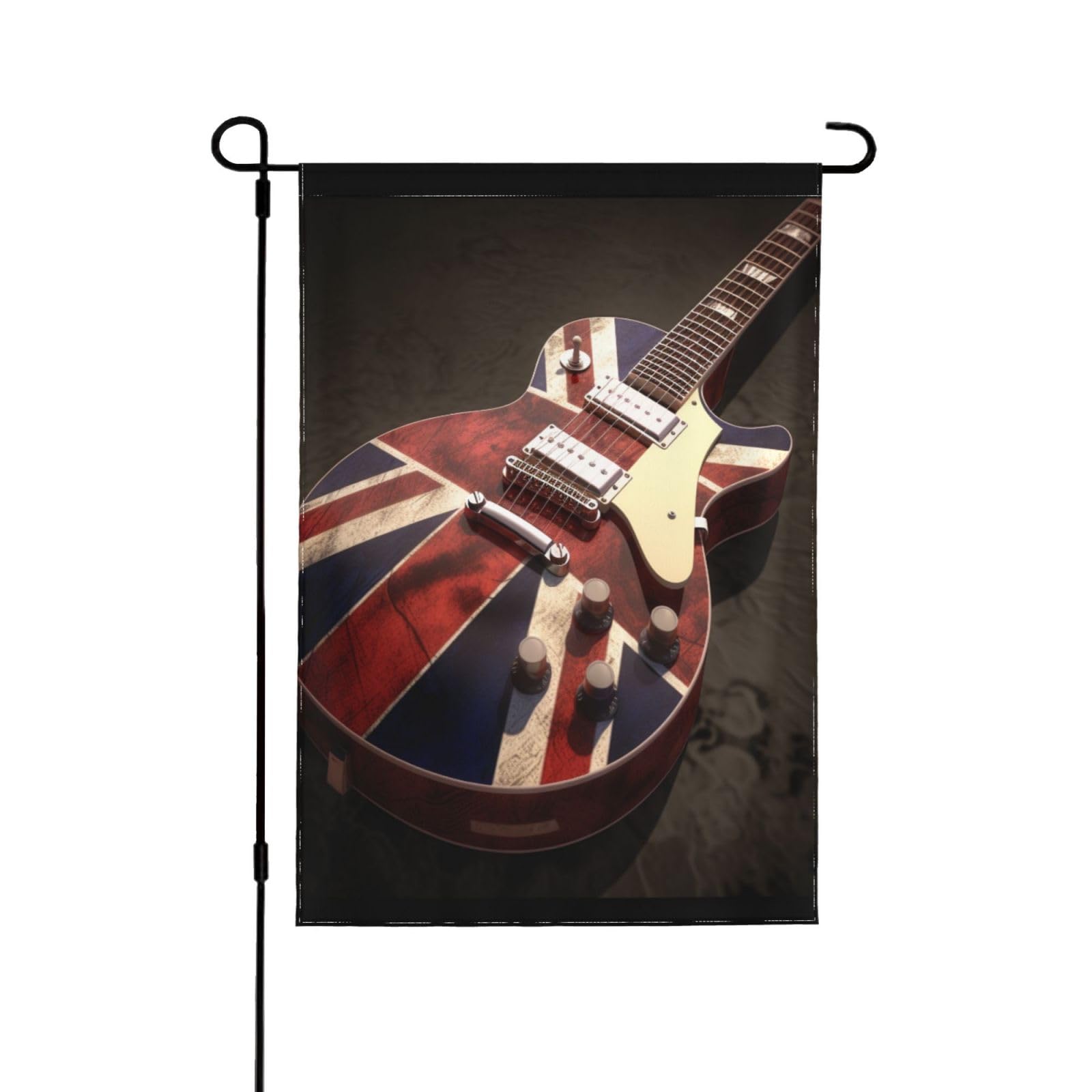 Drapeau britannique de jardin double face anti-décoloration pour extérieur