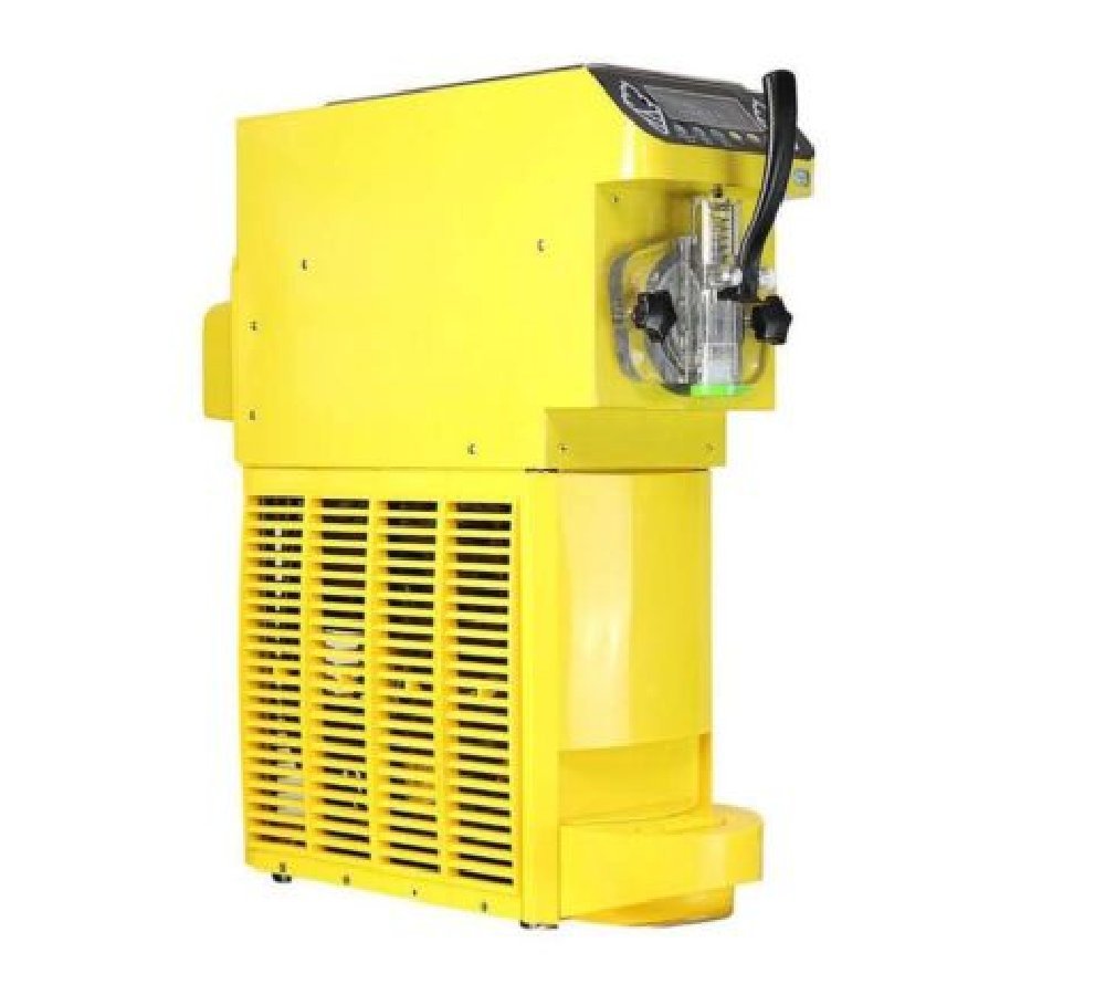 Single Head Mini Soft Ice Cream Machine 5L hour Automatic Ice Cream Maker Digital Display 220V