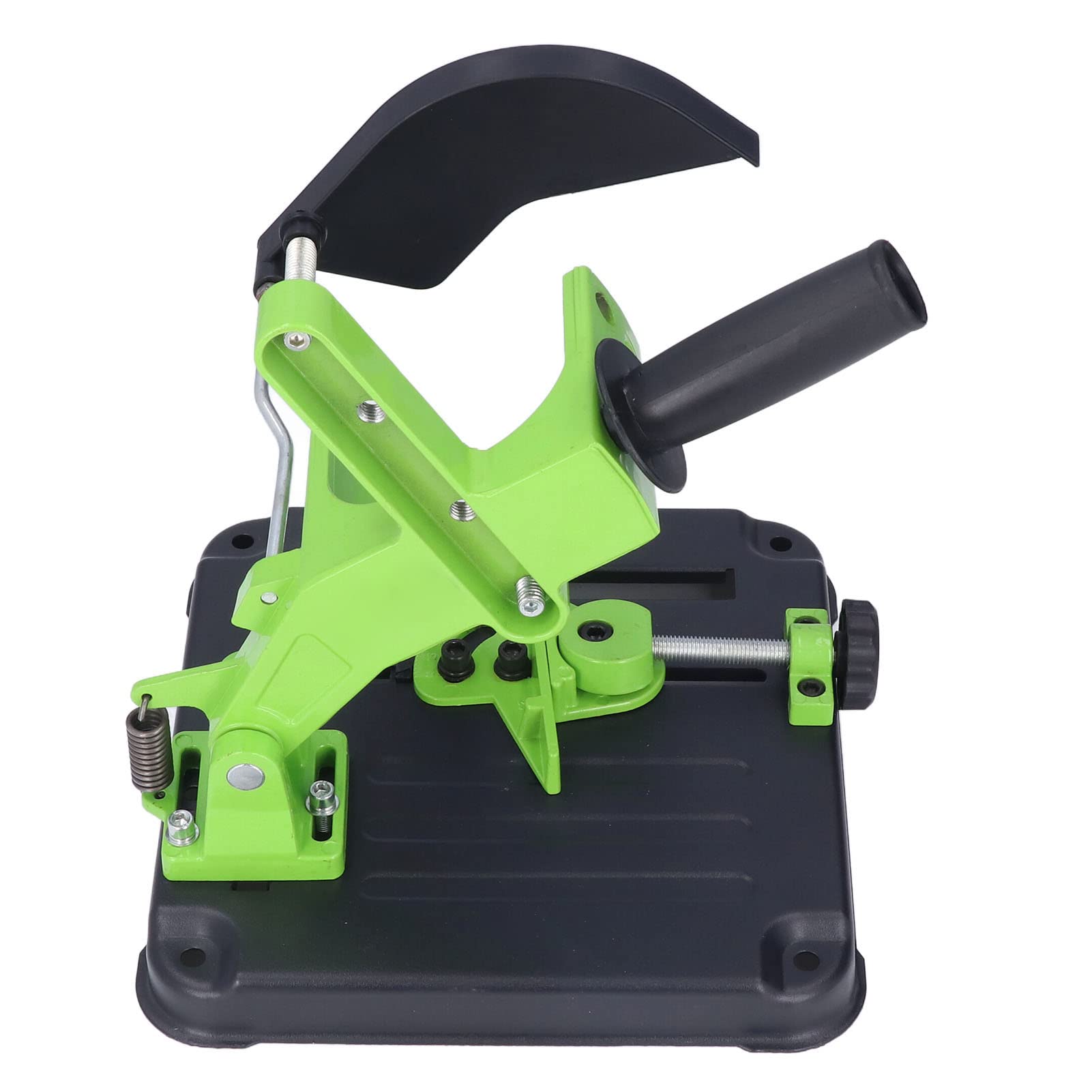 Cocoarm Supporto per Smerigliatrice Angolare, Base del Supporto per Smerigliatrice in Acciaio Inossidabile ABS per Utensili da 100 a 125 Mm, Angolo Regolabile con Scala, Vite di Fissaggio Filettata,