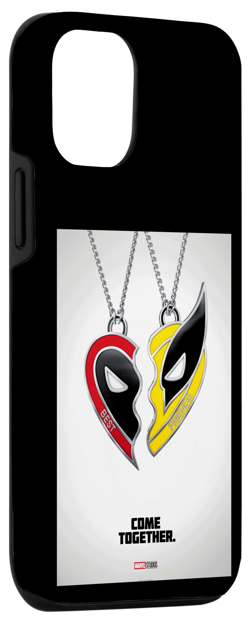 Custodia per iPhone 13 Marvel Studios Deadpool & Wolverine Friends Heart Poster