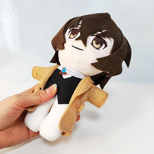 Miniatura 5 de JCvCX Figura de peluche de Bungou Dazai Osamu de Fyodor Dostoyevsky, muñeco de peluche de Kyouka Izumi, muñeco de peluche, figura de almohada de