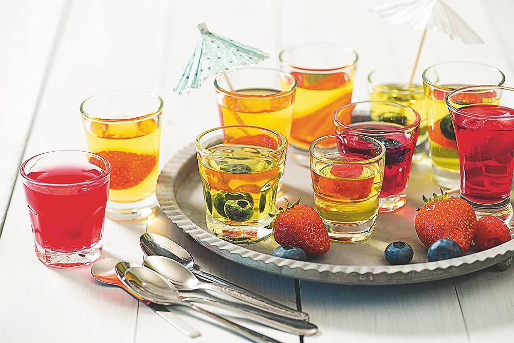Dr. Oetker Götterspeise zum Kochen Zitronen-Geschmack, 16er Pack Dessertpulver für Wackelpudding mit Zitronen-Geschmack, 16 x 25,2 g