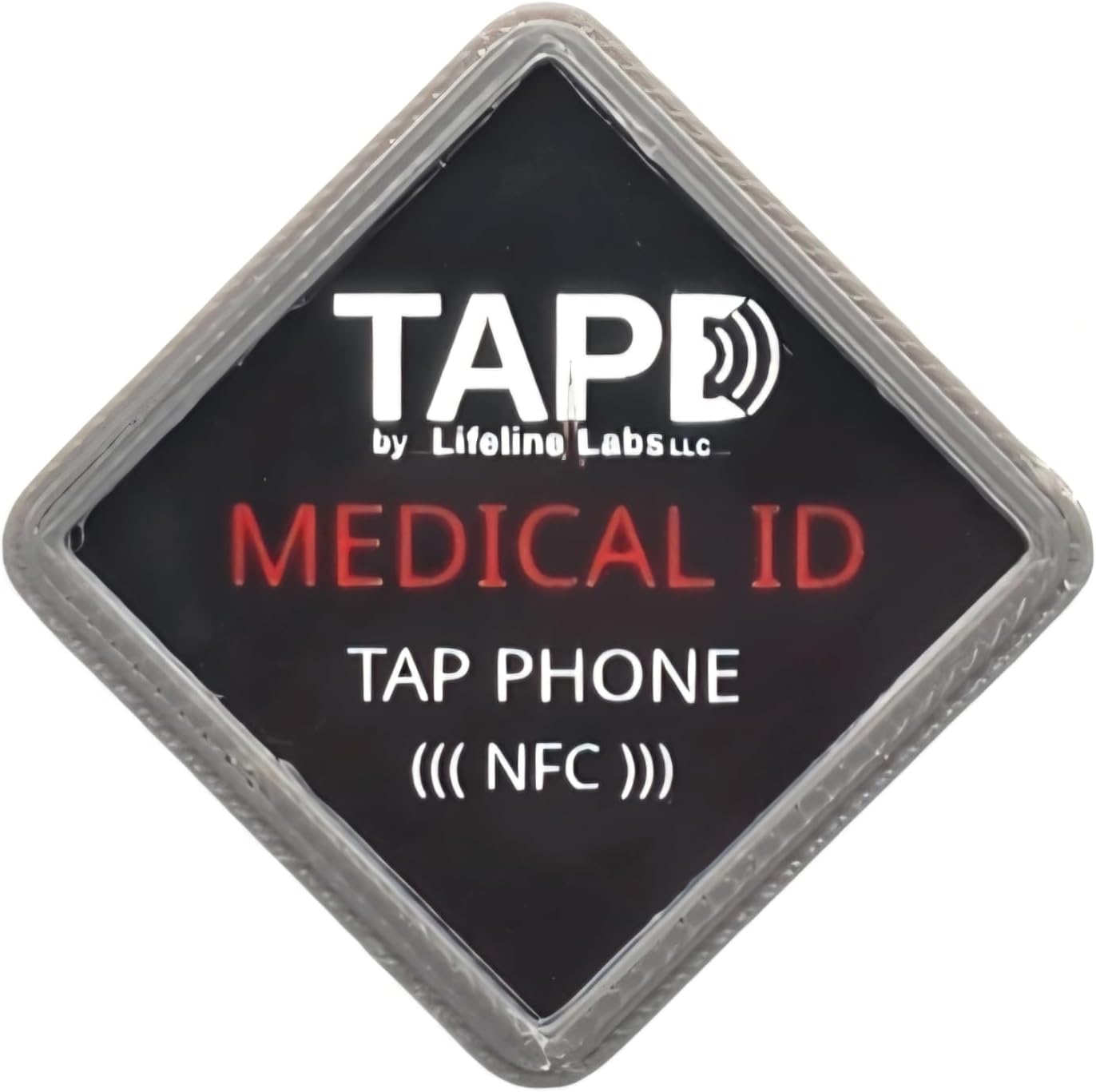TAPD Digital Medical ID for Helmets (Light Blue) | Made For The Moment It Actually Matters. No Internet and App Required To Read