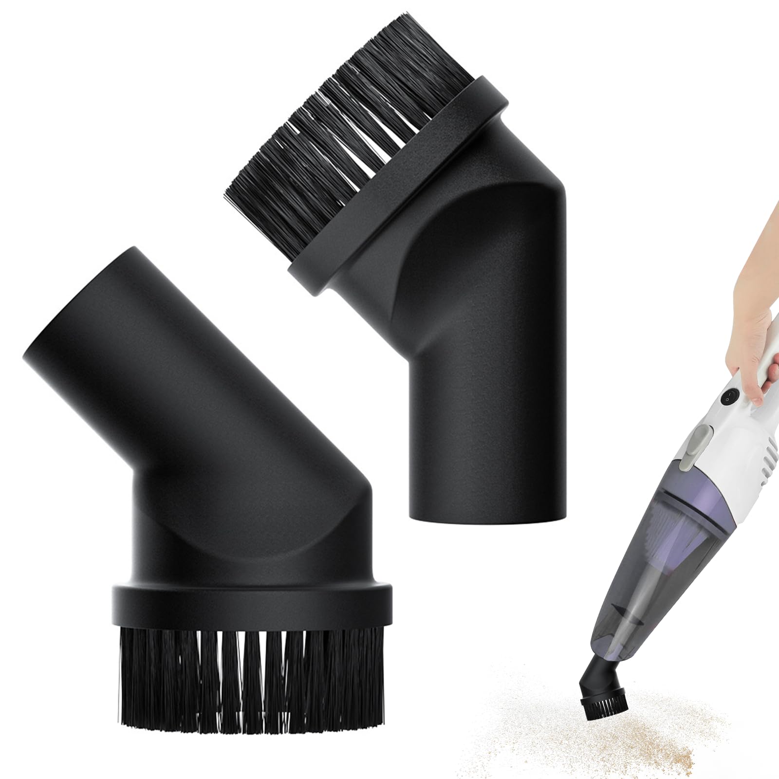 Spazzola Universale Per Aspirapolvere Spazzola Per Aspirapolvere 35mm - Universale, Per Pulizie Precise E Veloci Spazzola Nera Per Soffiante - Foto 9