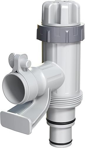 Miniatura 1 de Patentado Válvula de émbolo para piscina sobre el suelo, piezas de repuesto de piscina con válvula de encendidoapagado, adaptador de manguera de