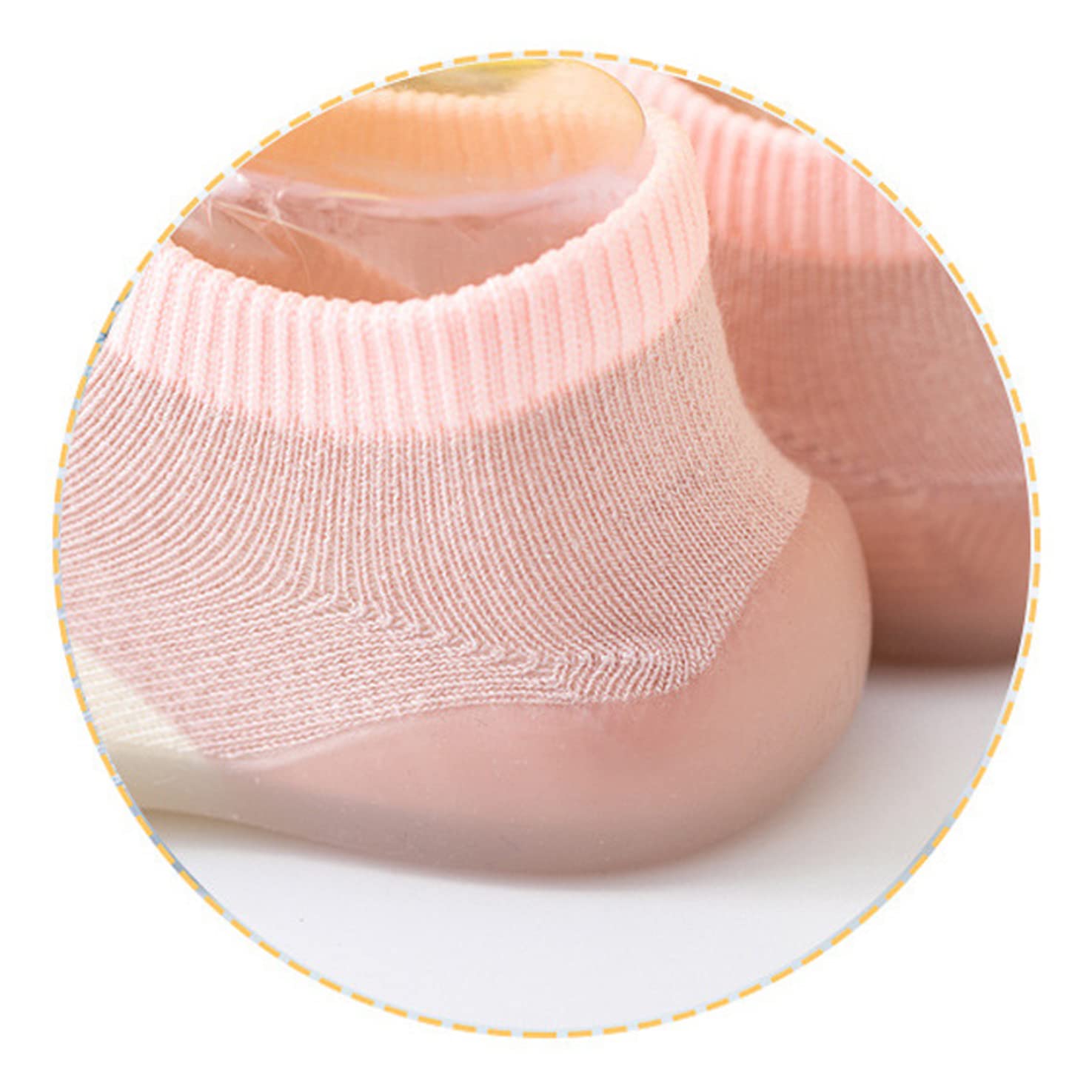 ARURA (LABEL) Jelly Socks Shoes for Baby - Soft Sole Infant Toddler Sandals for Girls - Multicolor (Cartoon, 29-34 Months) 2