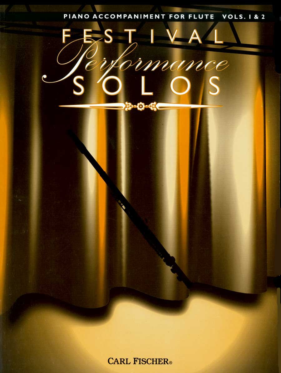 O5512 - Festival Performance Solos: Piano Accompaniment for Flute, Vols. 1 & 2 (FLUTE TRAVERSIE)