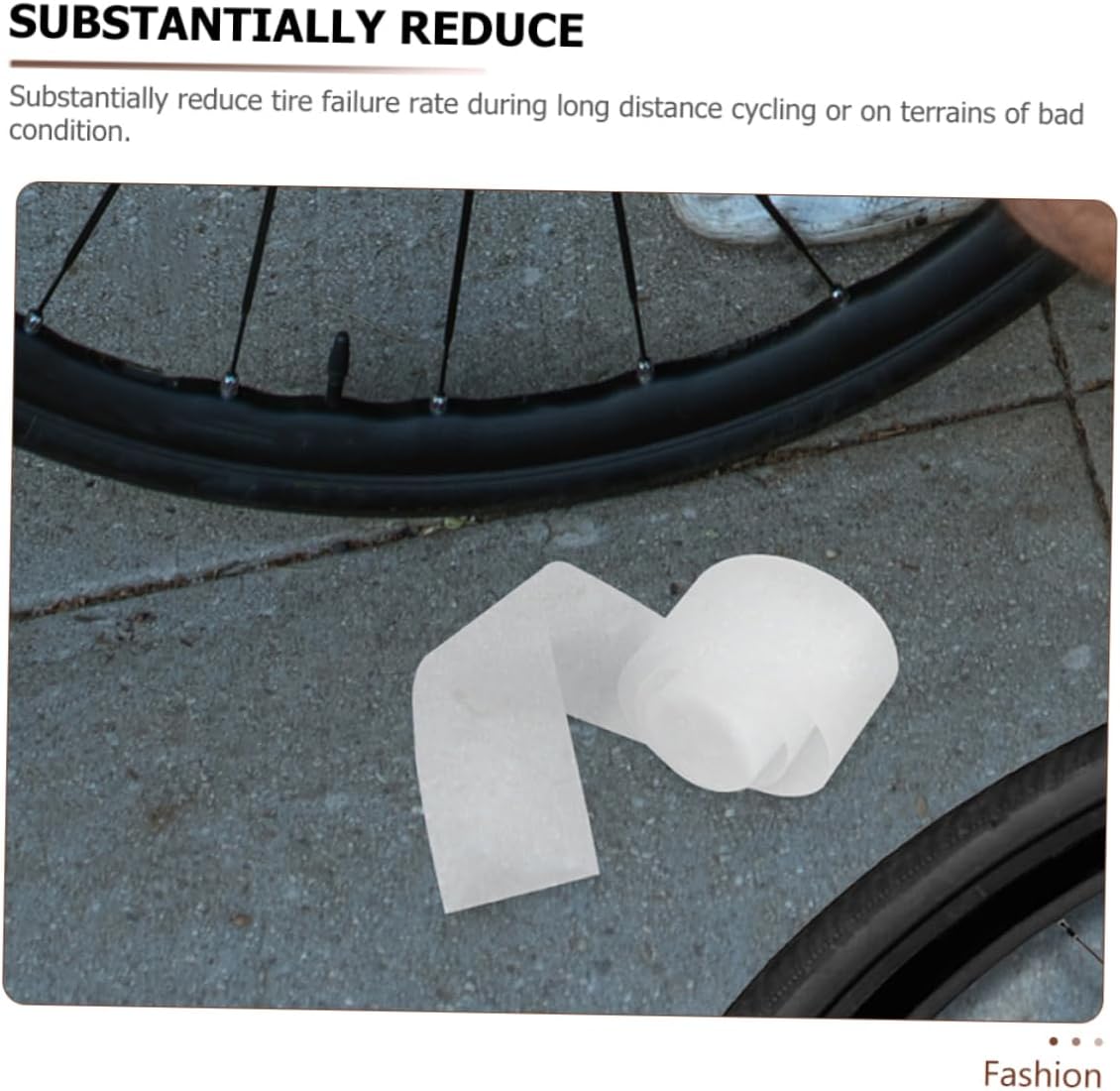 Yardwe Puncture Tire Liner for Mountain Bikes Durable Rim Protective Tapes Leak Resistant Bike Rim Strips