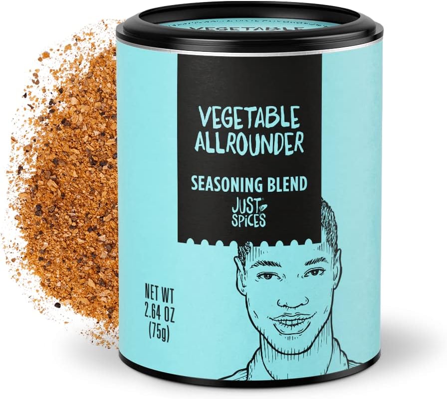 Just Spices Vegetable Allrounder, 2.64 OZ I Spice mix for delicious, spicy and healthy vegetables I Cooked, air fried or baked veggies