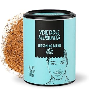 Just Spices Vegetable Allrounder, 2.64 OZ I Spice mix for delicious, spicy and healthy vegetables I Cooked, air fried or baked veggies