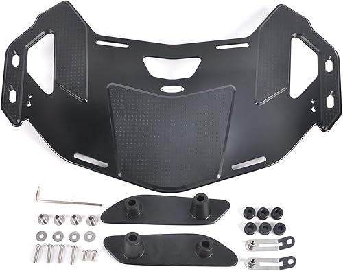 Miniatura 5 de Panical Estante de almacenamiento para maletero trasero negro, estante de almacenamiento ampliado para Honda Gold Wing GL1800 2021-2024 almohadillas