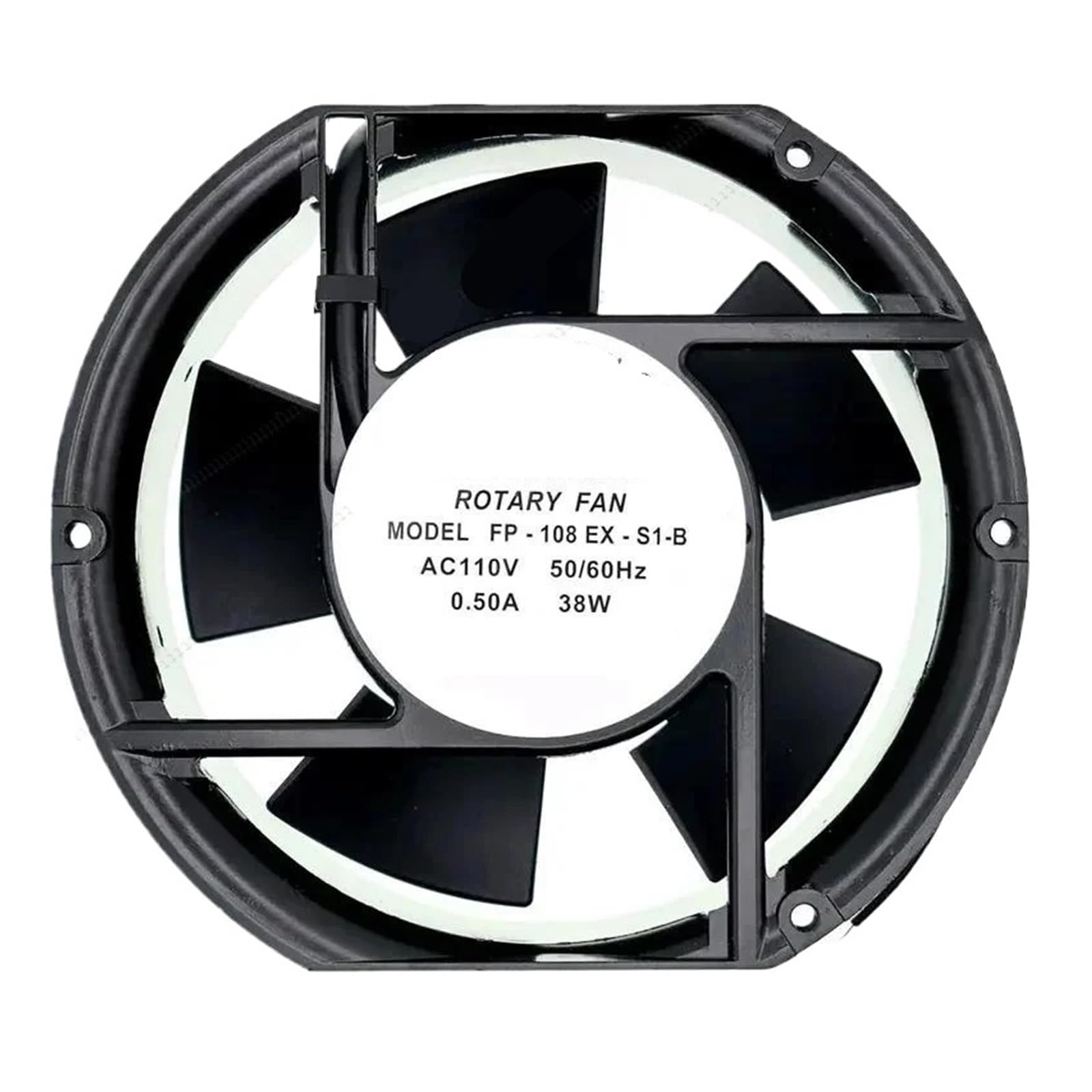 FP-108EX-S1-B 110V 50/60Hz Cooling fan 38W 0.50A, 172×150×50Mm AC Fan