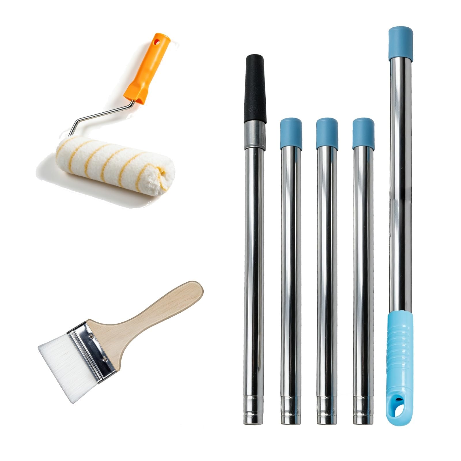 Perche Télescopique Inox, Perche Rallonge Multi-sections
