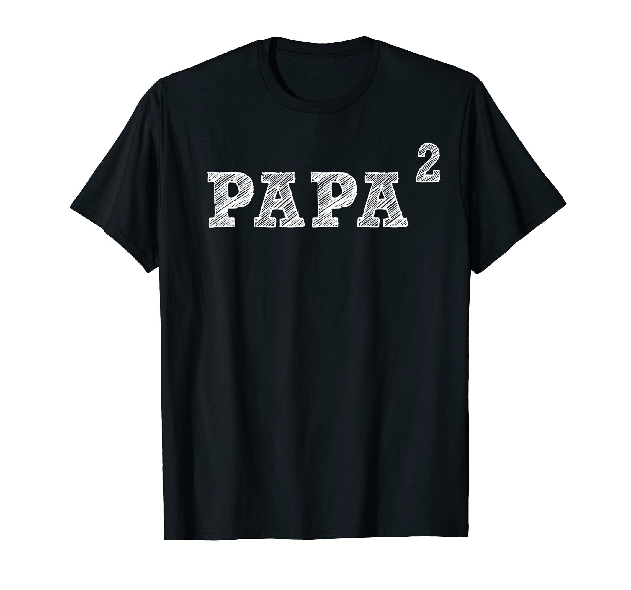 Mens Papa2, Papa Squared T-Shirt T-Shirt