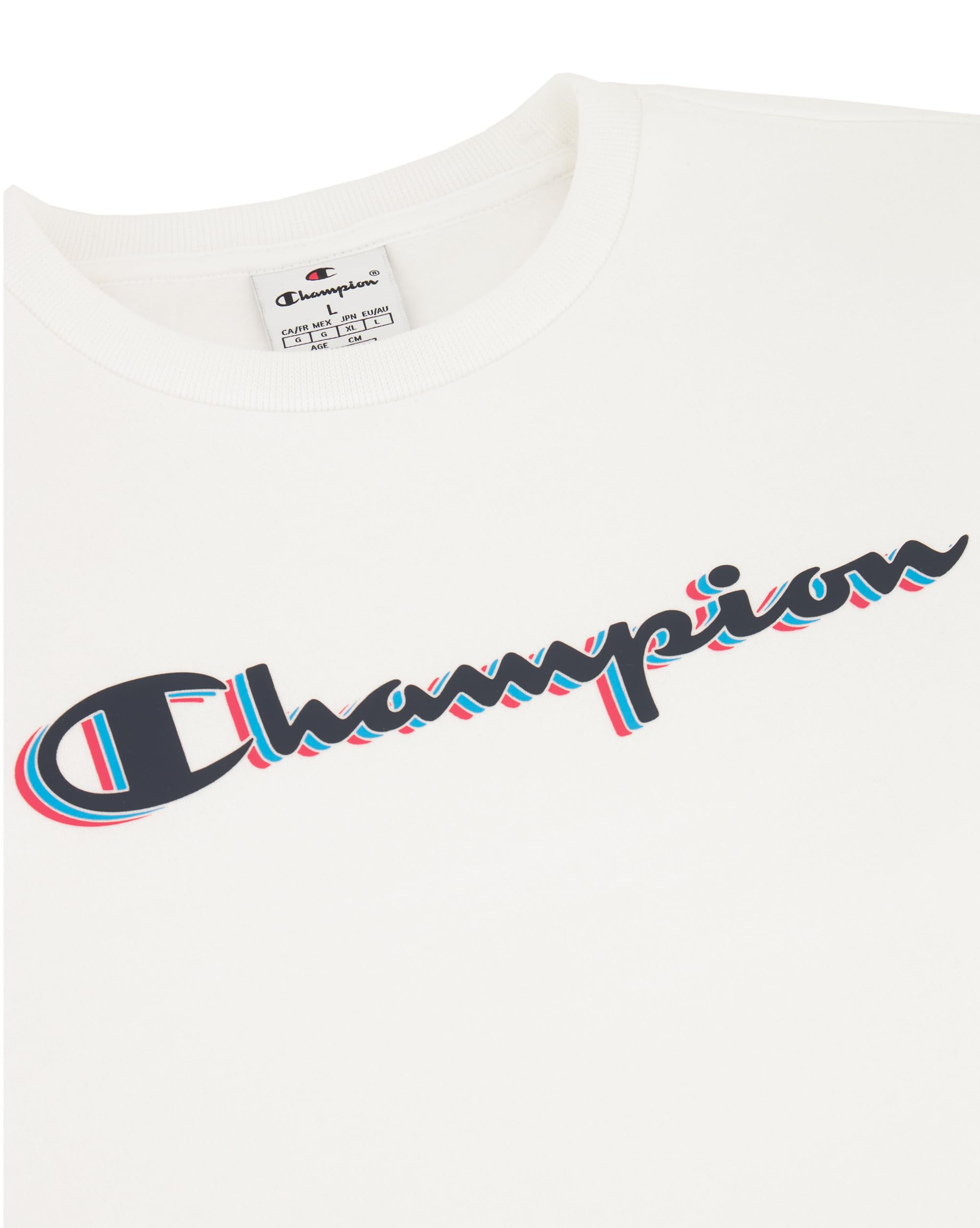Champion Legacy Boy-Big Logo Bluza dziecięca, Kolor biały, 11-12 lat
