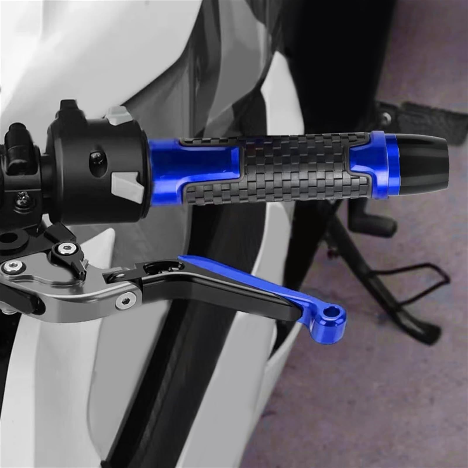 Tapones Para Manillar De Moto De Aluminio CNC - Para Yamaha FZ1, FZ6, Fazer (1998-2010), Varios Colores, Mejora Estabilidad