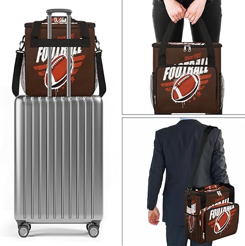 Miniatura 7 de Rugby Sport Design - Cafetera de transporte para Keurig K-Mini o K-Mini Plus K-Cup Pods almacenamiento portátil cafetera bolsa de viaje