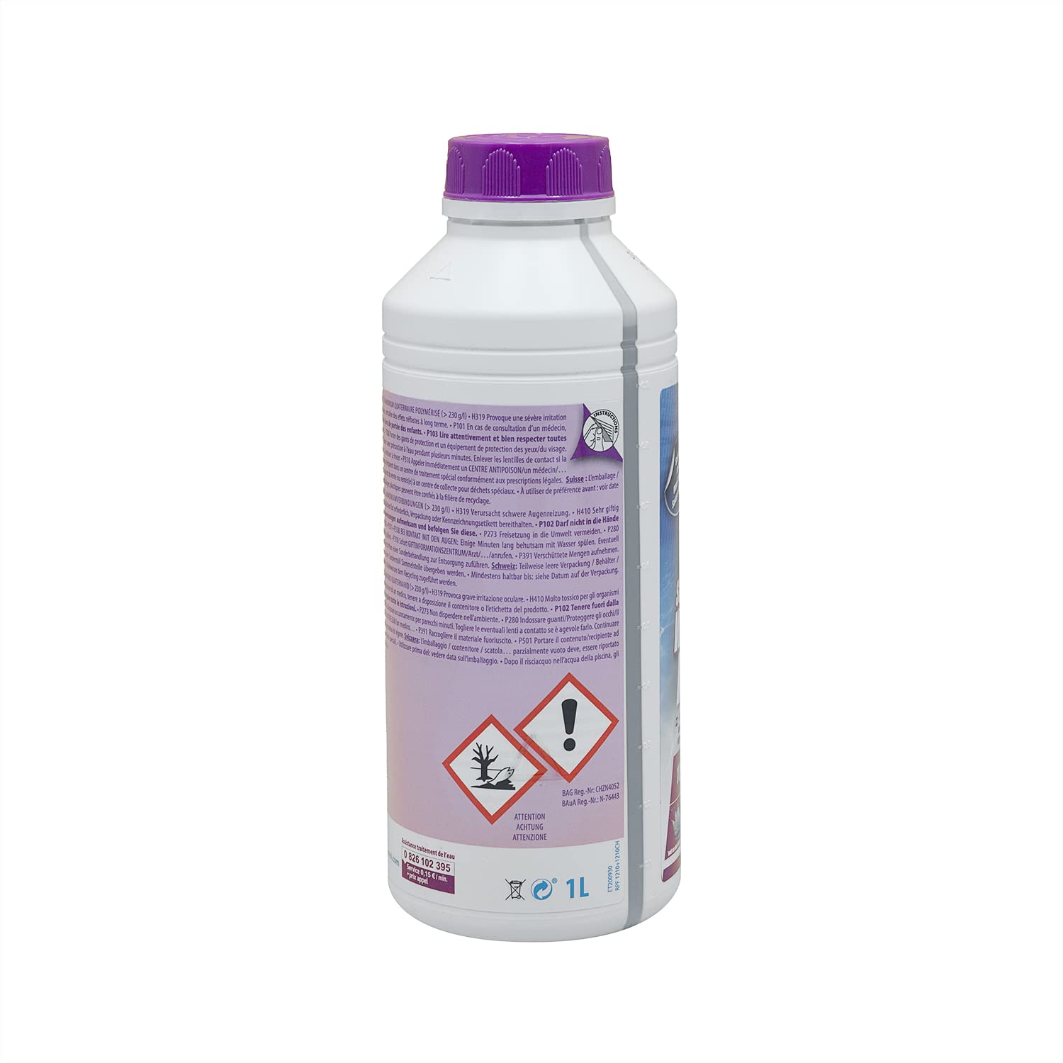 HTH Super WINTERPROTECT Liquide - 1L | Hivernage - Ultra Concentré - Non moussant + 10 Tests HPS OFFERTS 6 en 1