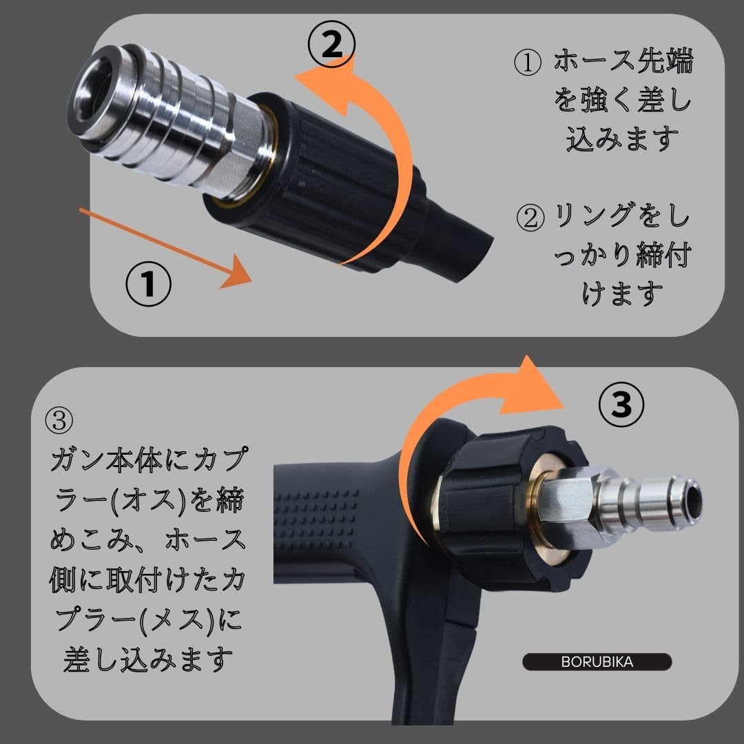 Amazon.co.jp: BORUBIKA ショートガン HiKOKI (ハイコーキ) 対応 5