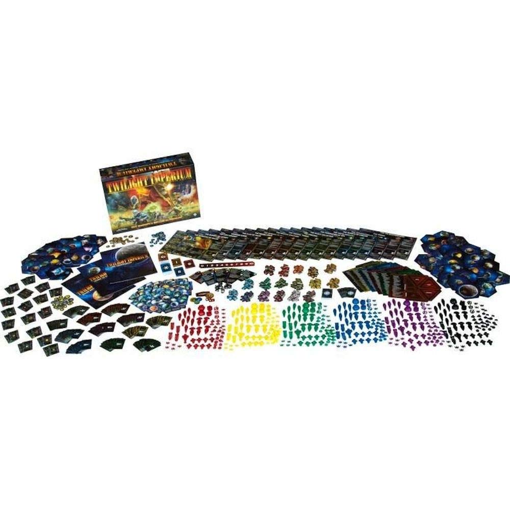 Fantasy Flight Games, Twilight Imperium 4. Edition, gra podstawowa, gra ekspercka, gra strategiczna, 3-6 graczy, od 14 lat, 240+ minut, niemiecki