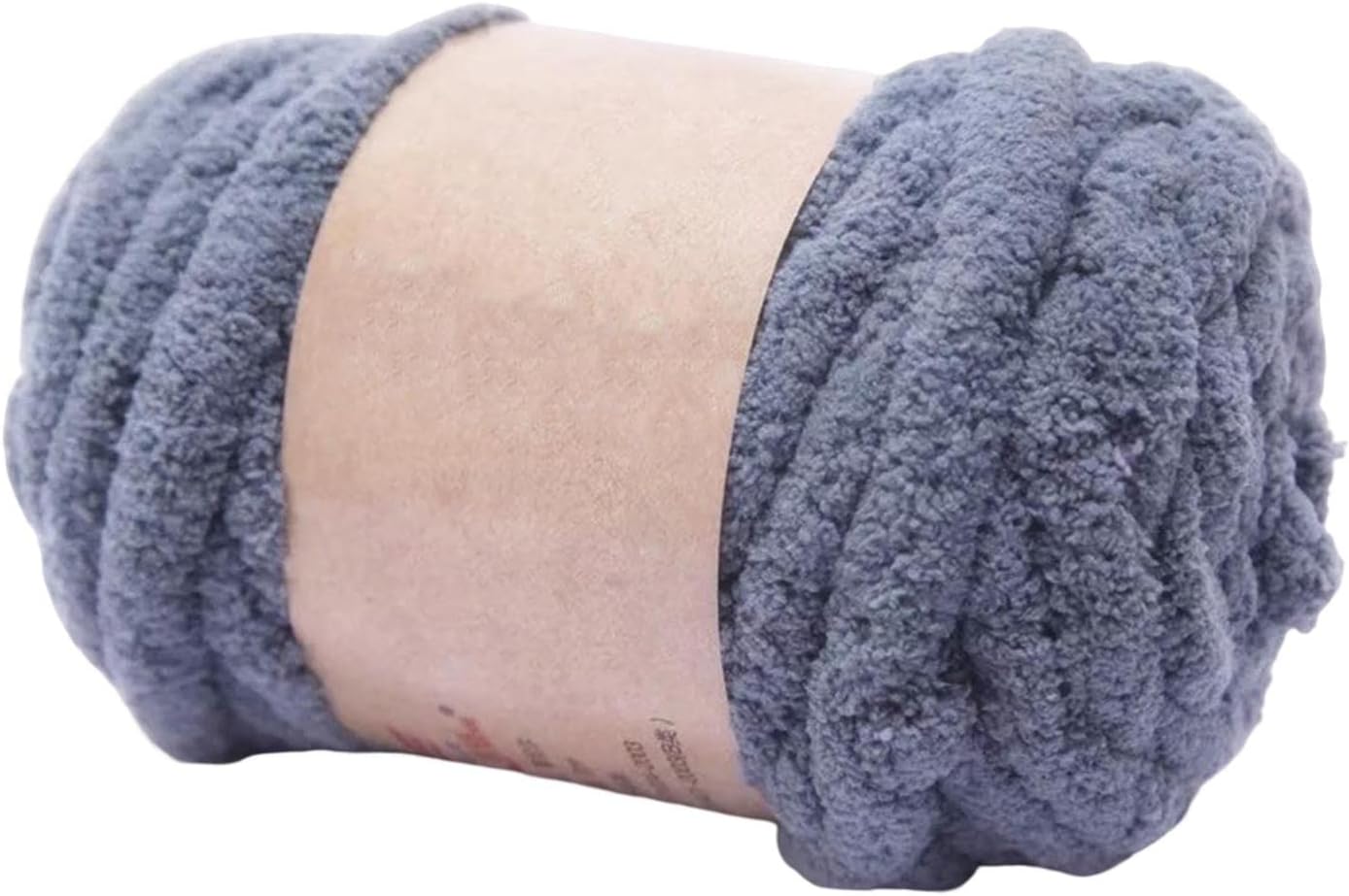 LOVIVER Chunky Wool Yarn Jumbo Yarn for Knitted Blanket, Sweater, Pet Bed - Dark Gray