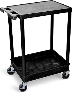 FSE 373-STC21-B Flat-Top and Tub-Bottom Shelf Cart