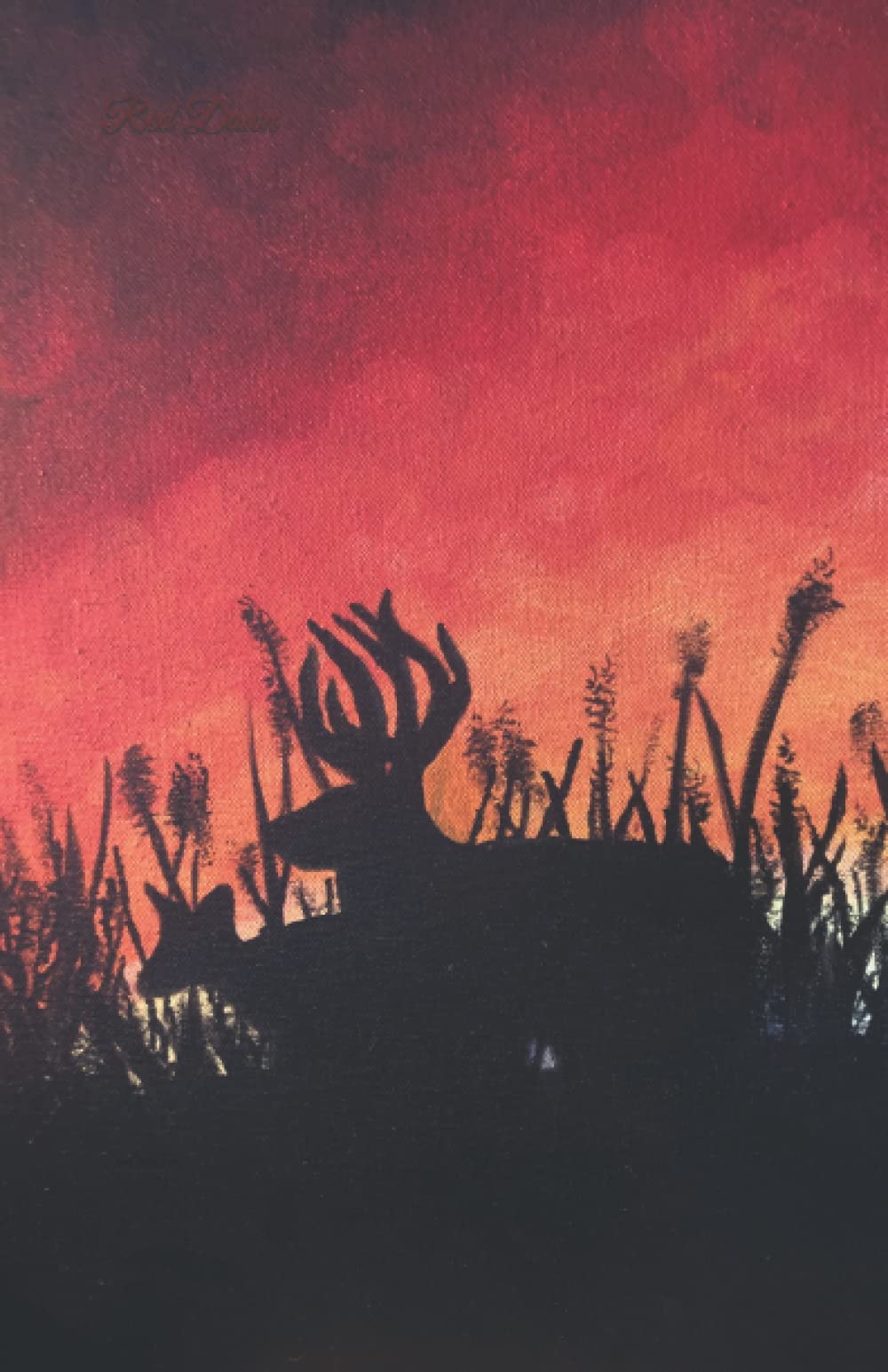 Red Dawn Notebook: 5.5X8.5 Field Notebook - 80 Lined Sheets Featuring Original AMF Art -dreAMF13 Series