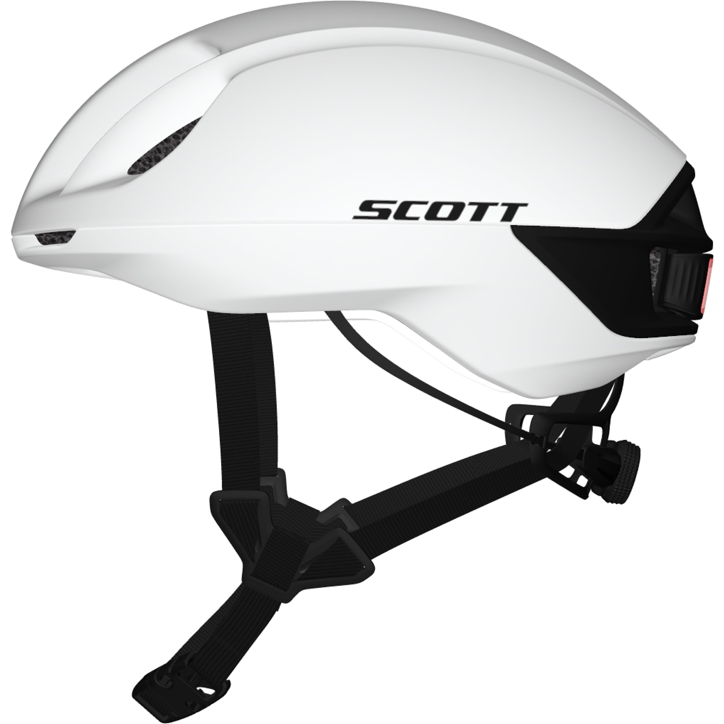 Scott Cadence Plus MIPS Rennrad Fahrrad Helm weiß/schwarz 2025: Größe: S (51-55cm) Sport & Freizeit