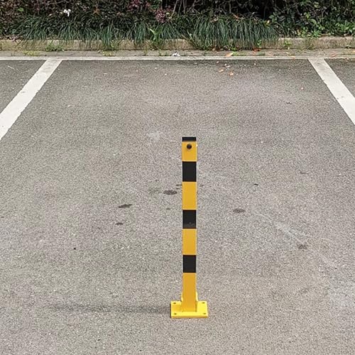 Barrera de aparcamiento para entrada, poste de tope de coche resistente para seguridad de garaje y protección de vehículos