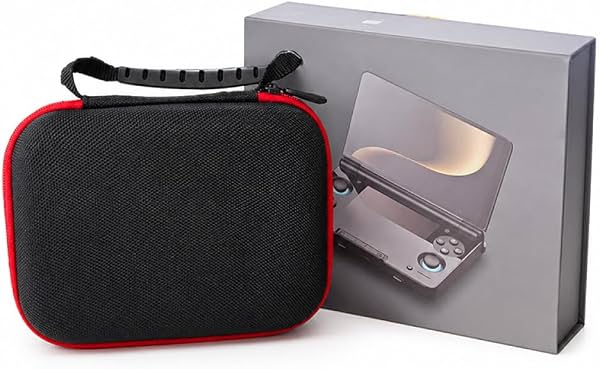 Funda EVA portátil para consola Ayn Thor, ligera y compacta, a prueba de golpes, con bolsillo de malla y asa cómoda