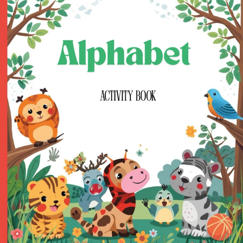 Alphabet activity book: First writing | letters | practising
