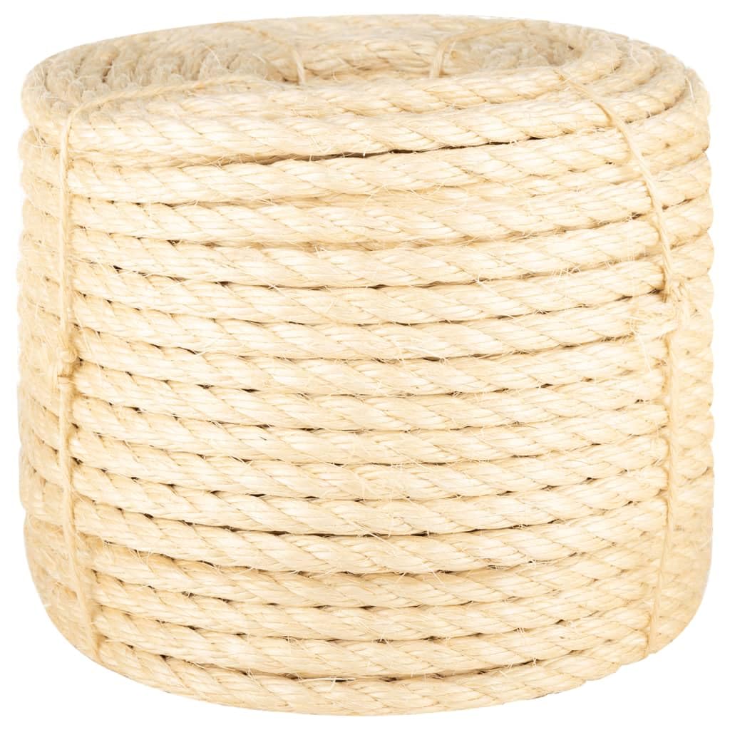 vidaXL Rope, Jute String for Gardening House Decoration DIY Craft, Hemp Rope for Cat Tower Cat Scratcher, Twine String, 100% Sisal