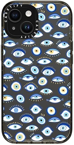 Miniatura 5 de CASETiFY Funda Impact para iPhone 15 4 veces probada contra caídas de grado militar, protección contra caídas de 8.2 pies  Estampado de impresiones