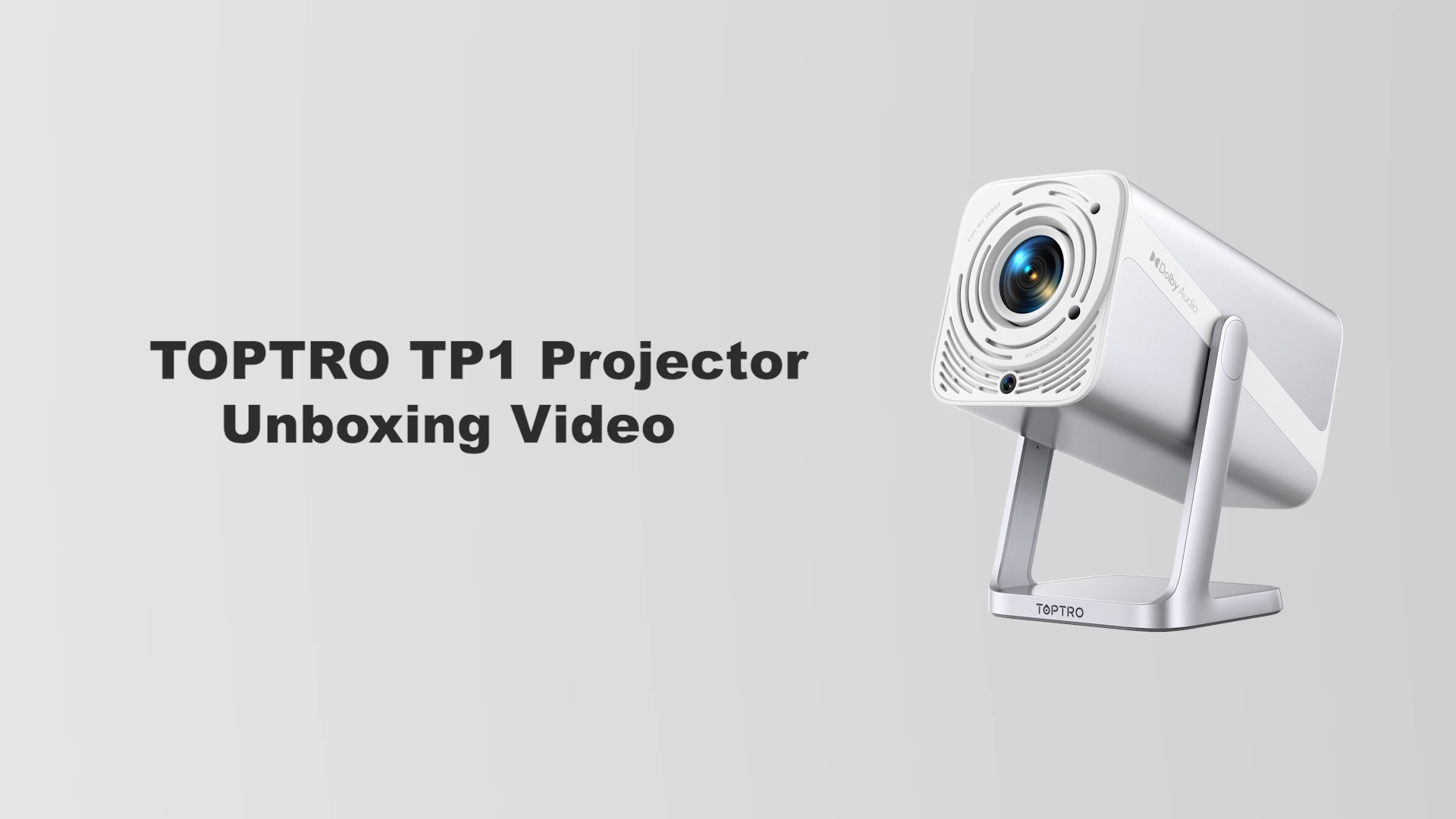 TOPTRO SMART PROJECTOR TP1 本体 750 ANSI Amazon.com: Smart Projector [Built-in Apps/4K Support/2026