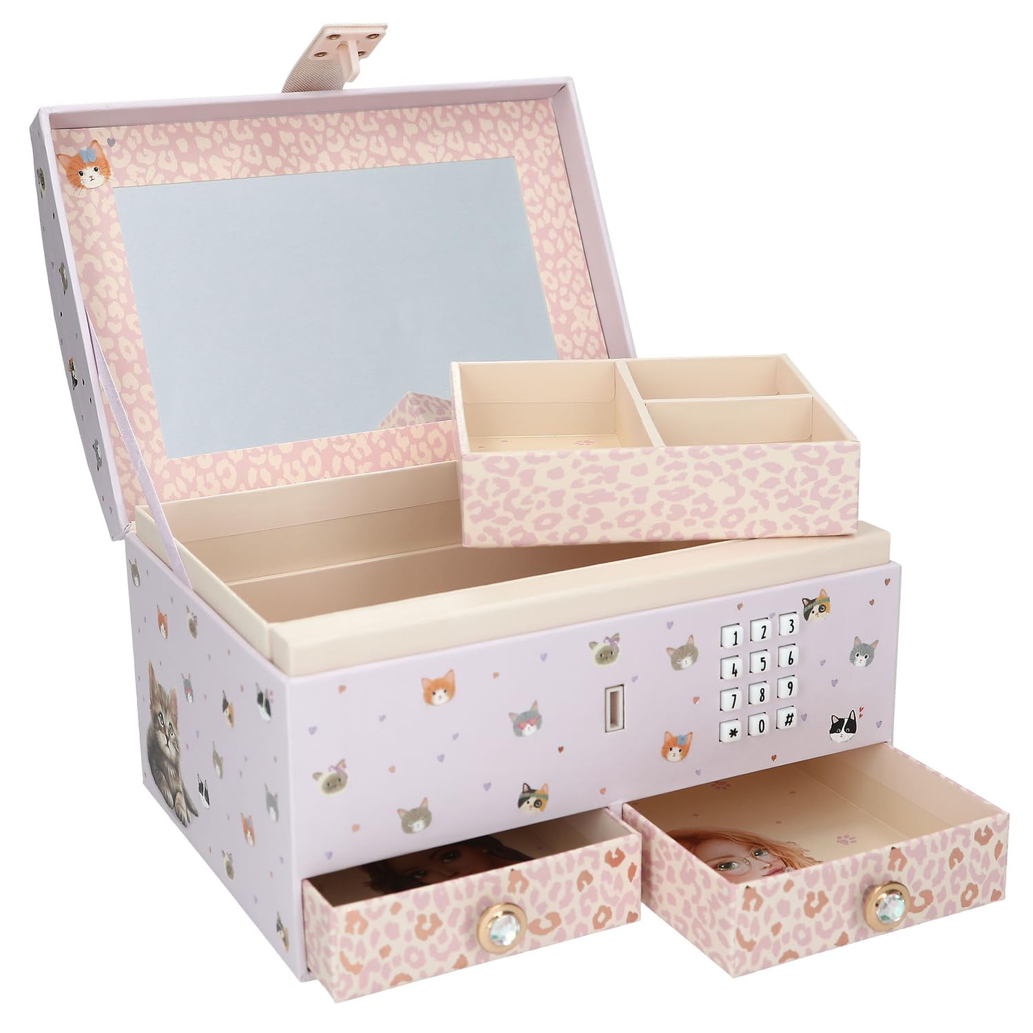 Amazon.com: Depesche TOPModel 13578 Jewellery Box with Code and