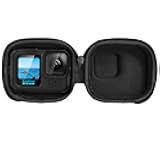 Wanaiha Hard Case for GoPro HERO13 Waterproof Action Camera, Case for Hero 12/11/10/9/8/7/6/5/4/3, DJI Osmo Action 5 Pro/4/3, Black(Only Case)