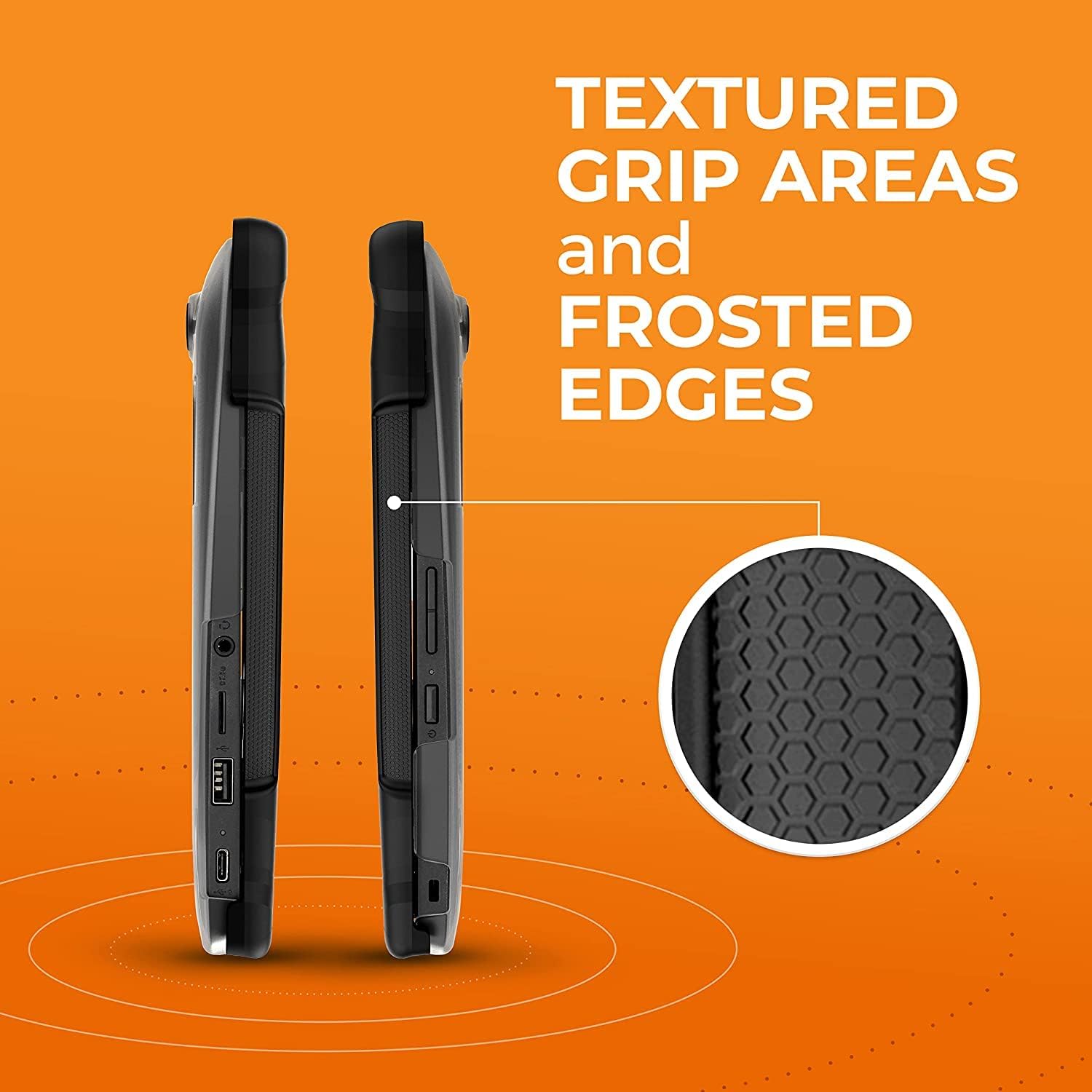 Gumdrop SlimTech Laptop Case Fits HP Chromebook 11 G8/G9 EE. Designed for K-12 Students, Teachers, and Classrooms – Drop Tested, Rugged, Lightweight, Shockproof Bumpers for Reliable Device Protection