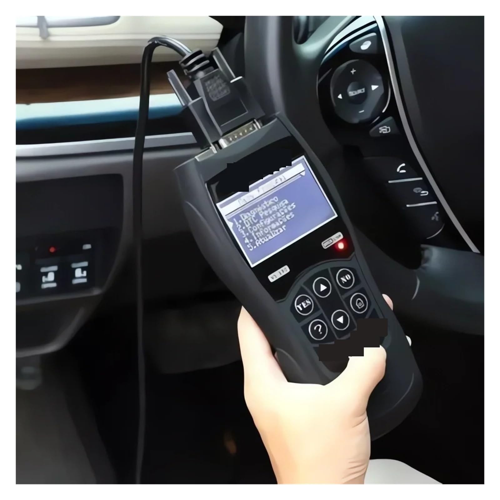 VS890 OBD2 Czytnik kodów błędów Uniwersalny skaner OBDII Wielojęzyczne narzędzie diagnostyczne silnika samochodowego,Przyjazny dla użytkownika