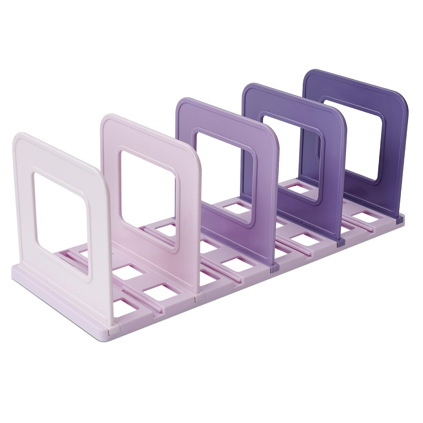 Photo 1 of BAYTORY Desk File Holder, Vertical File Organizer with Adjustable Dividers