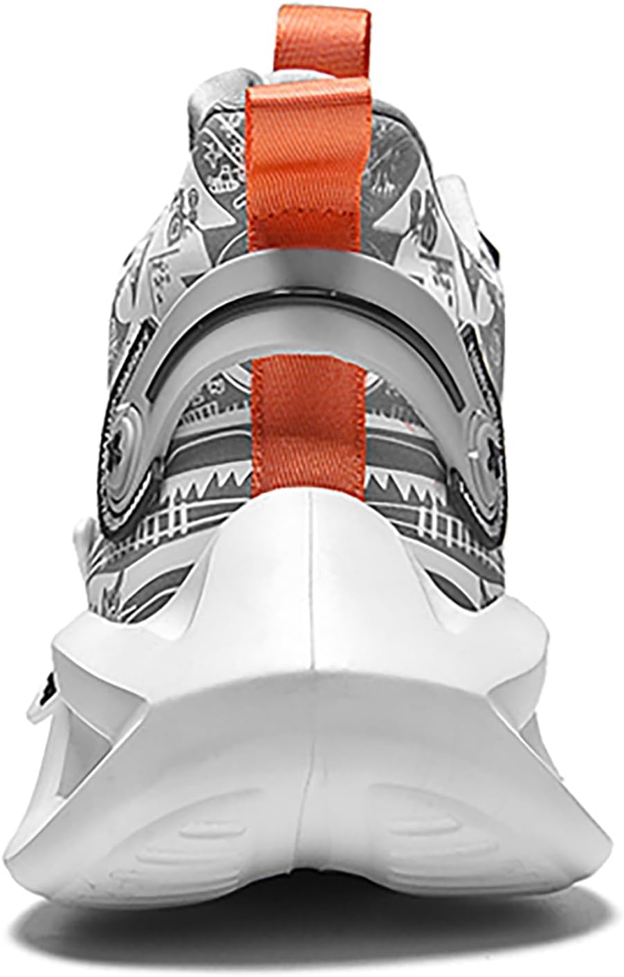 Niepce Inc Streetwear Fashion Men's Chunky Sneakers with Design