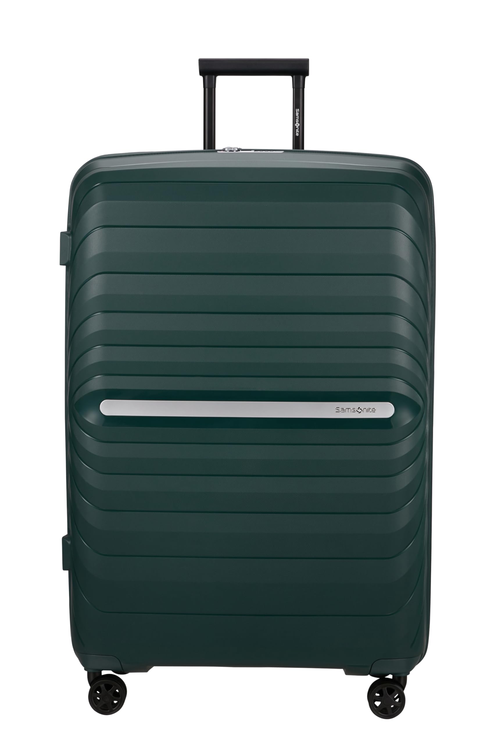 Samsonite Neo Flux - Spinner XL, Maleta expandible, 81 cm, 130/145 L, Verde Jungla (Jungle Green)