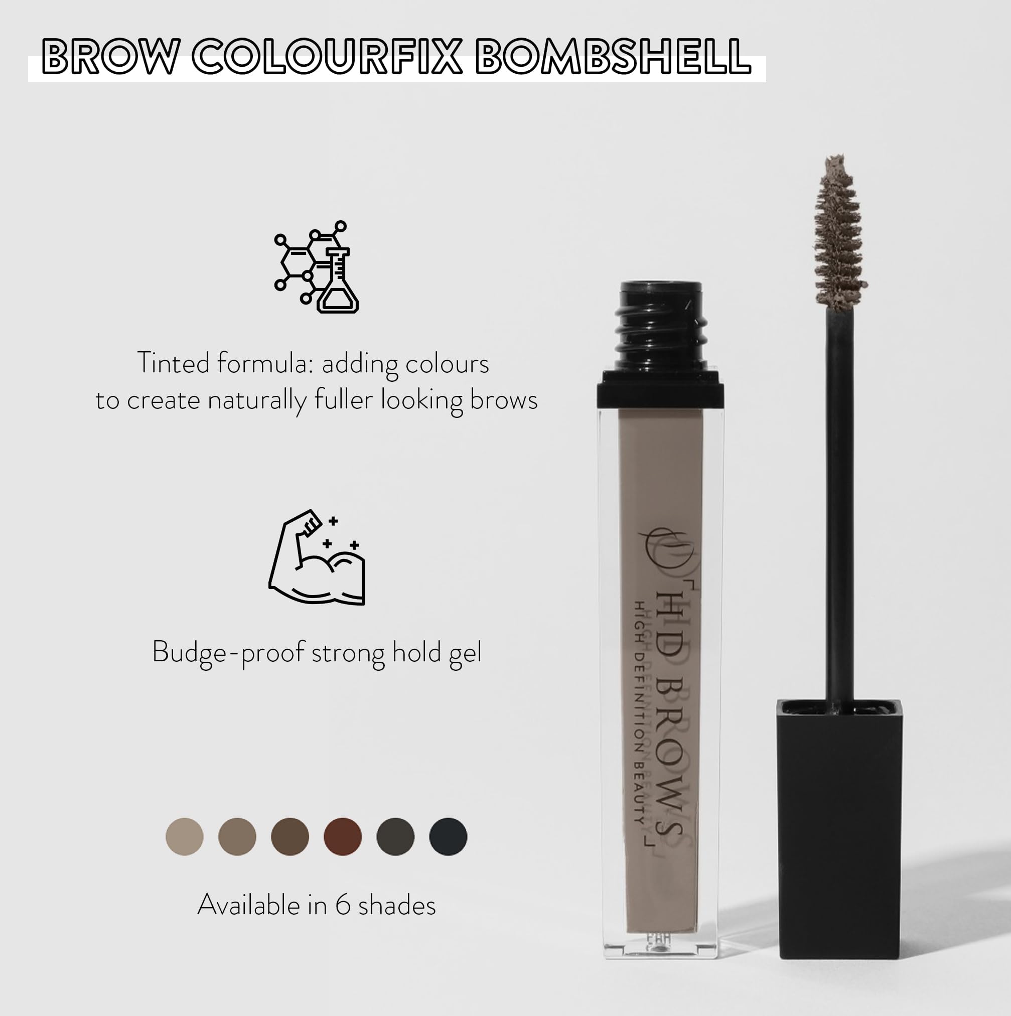 HD BROWS Brow Colourfix Vamp Color Fix - getöntes Brauengel