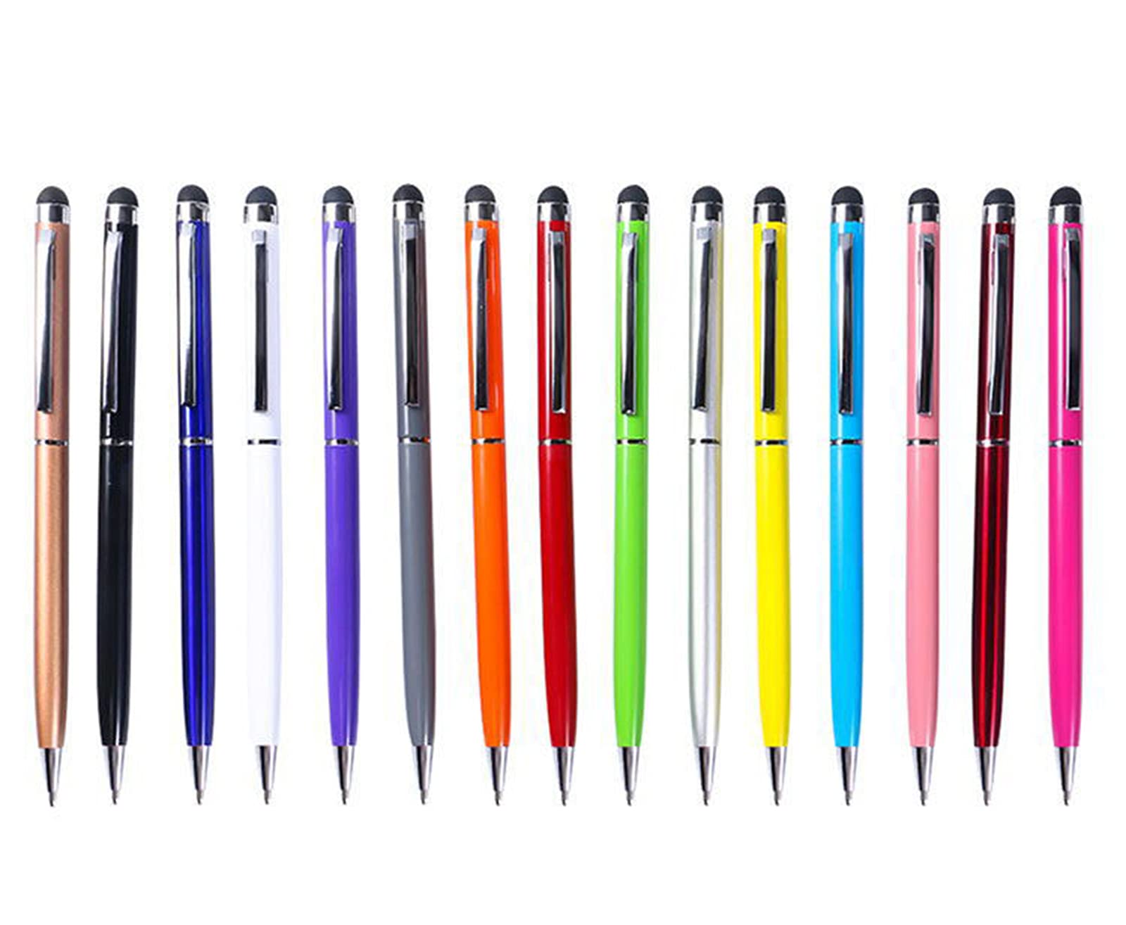 Sponsored Ad – KASTWAVE 15 Pack 2-in-1 Multi-coloured Stylus Pen and Ball Point Pen,Compatible with All Device with Capacitive Touch Screen Smartphone Tablet,Universal Touch Screen Pen,15 Color