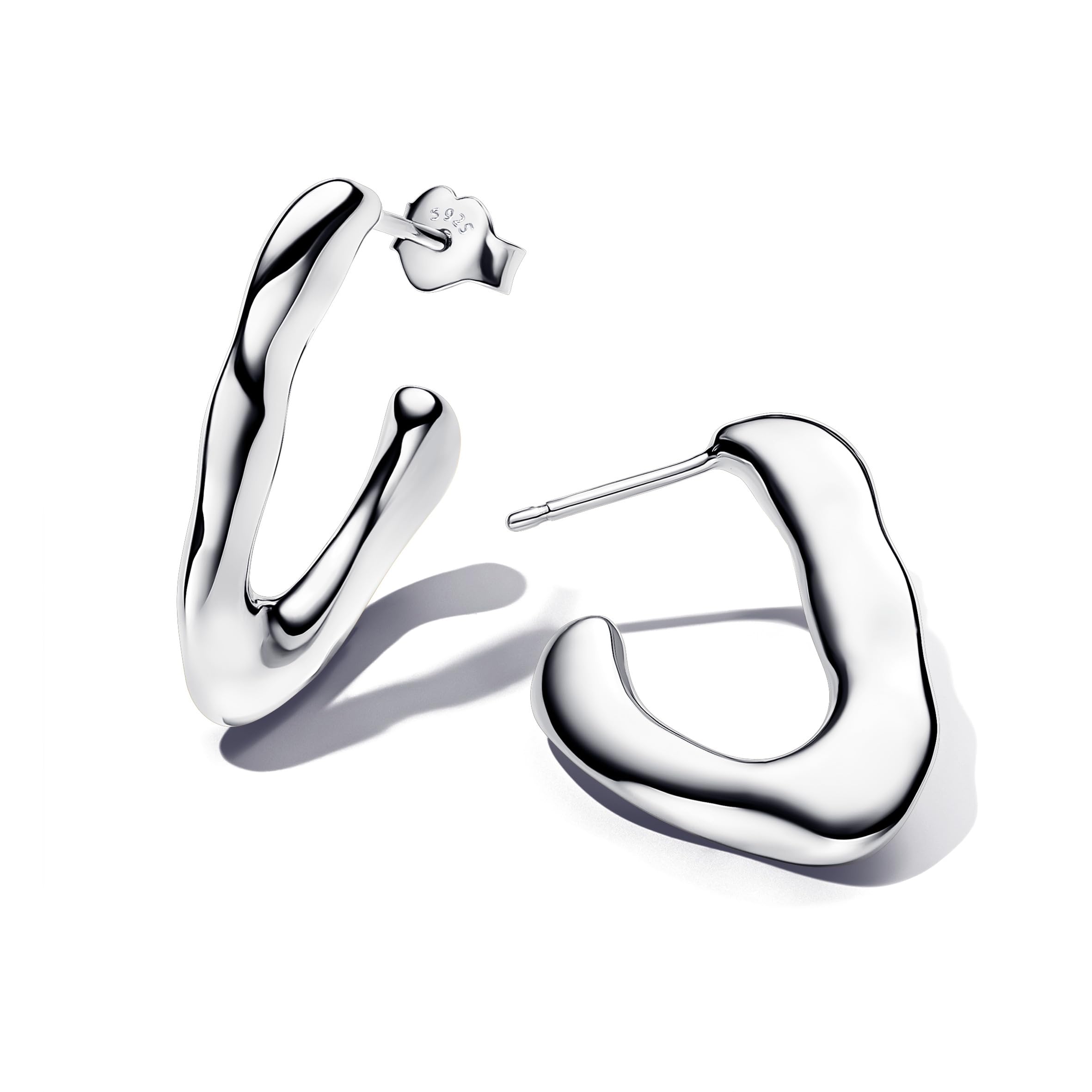 Pandora Essence Sterling silver hoop earrings