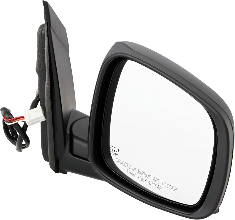 Retrovisor externo direito aquecido JC Whitney para Dodge Grand Caravan 2008–2020 e Chrysler Town & Country 2008–2016 – 1 unidade