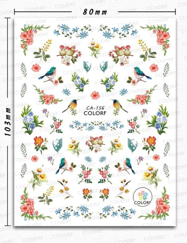 Dekoratif Tırnak Süsleme Stickerı