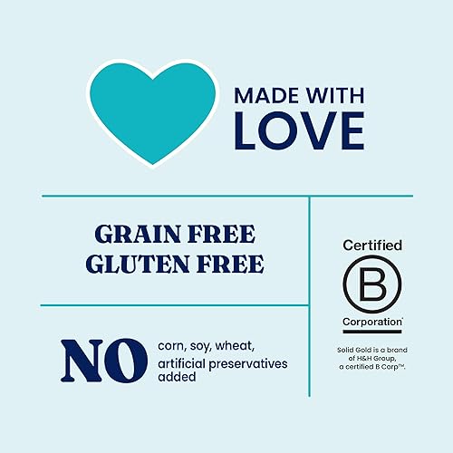 Miniatura 4 de Solid Gold Alimento húmedo para perros adultos y mayores, alimento húmedo sin granos con pollo real, salmón, probióticos y superalimentos para la