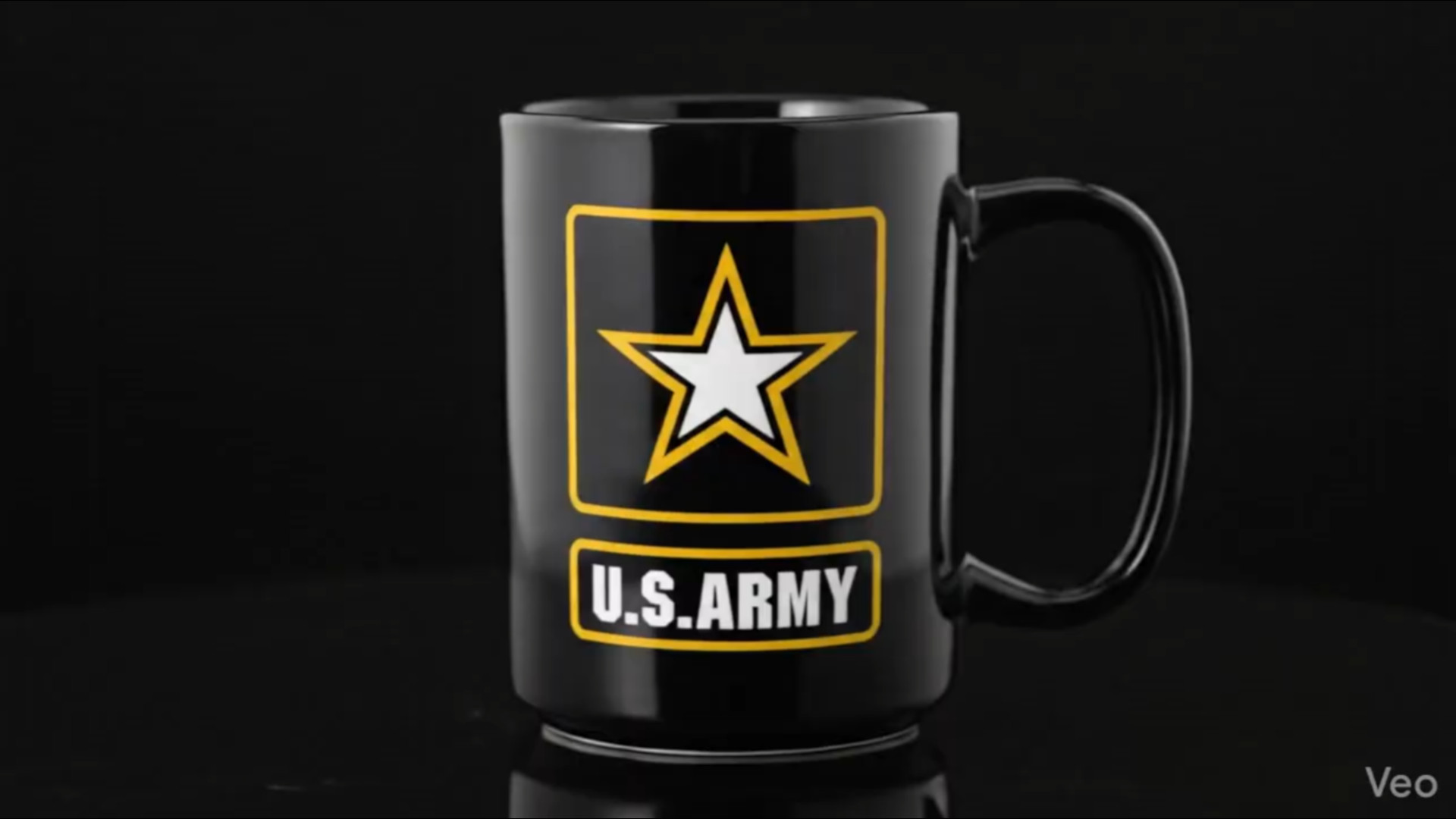 Taza de café U.S. Army negra 15 oz miniatura 7