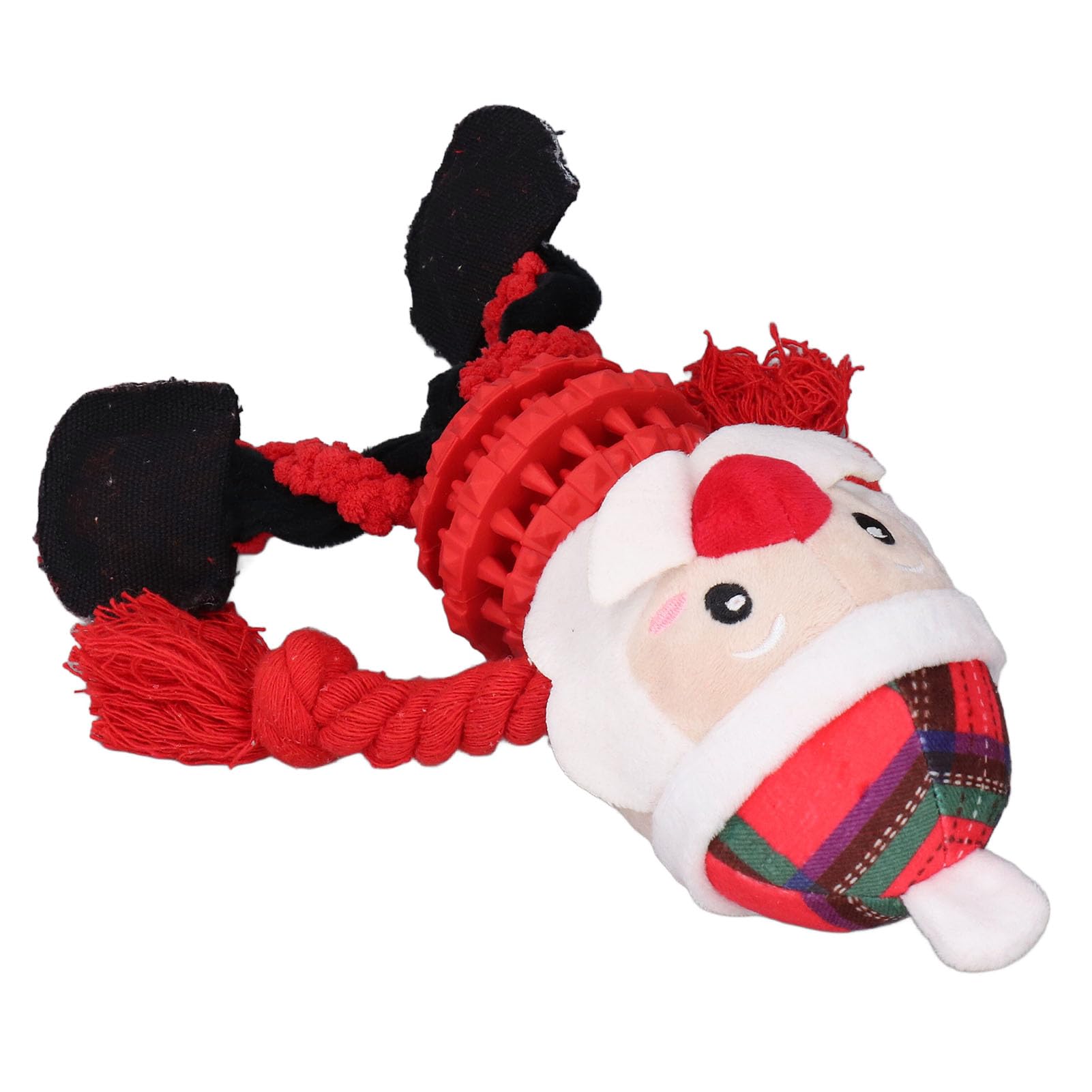 Jouet interactif en peluche pour chien Noël, le cadeau festif parfait