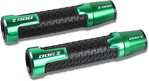 Empuñaduras de manillar 78 ''0.866 in motocicleta aluminio accesorios manillar extremos mango bar Grips para Kawasaki Z900 Z900RS 2017 2018 2019